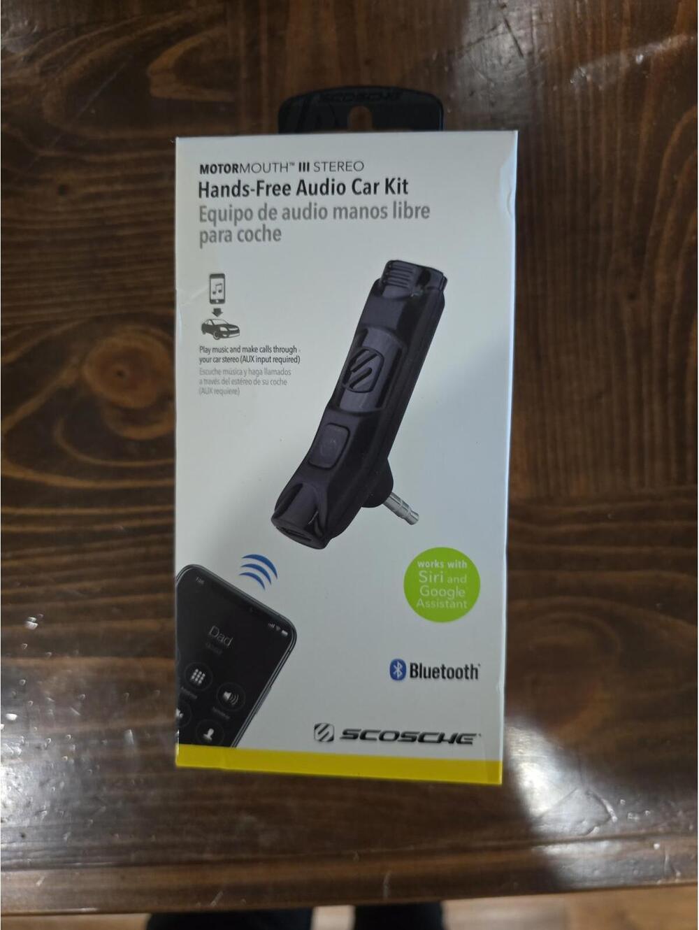 Motormouth hands free audio car kit